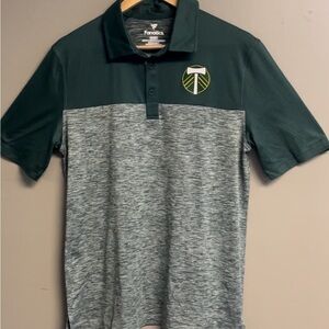 Fanatics Portland Timbers men’s 3 button collar shirt. New $15 medium. MLS